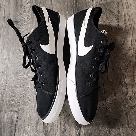 Nike Court Legacy Men’s Shoes Size 13 Black White #631691-111 - Picture 7 of 8